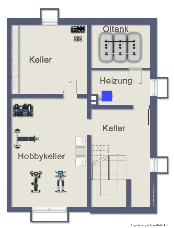 Grundriss Kellergeschoss