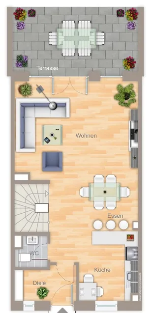 Grundriss Erdgeschoss