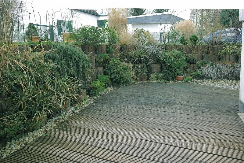 Terrasse am Wohnraum