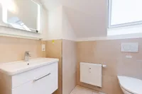 Badbereich im Dachgeschoss
