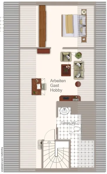 Grundriss Dachgeschoss