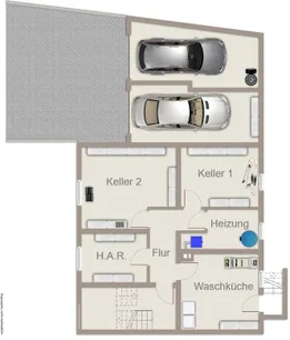 Grundriss Kellergeschoss