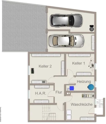 Grundriss Kellergeschoss