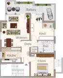 Grundriss Erdgeschoss