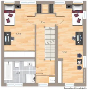 Grundriss Obergeschoss