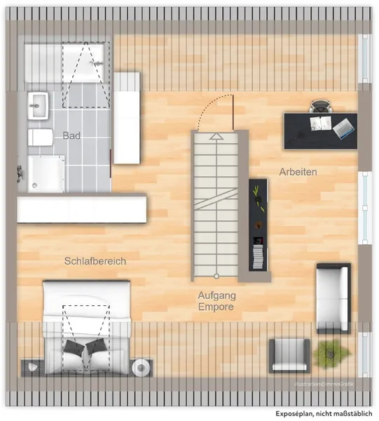Grundriss Dachgeschoss