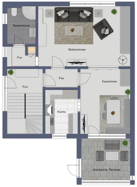 Grundriss Erdgeschoss