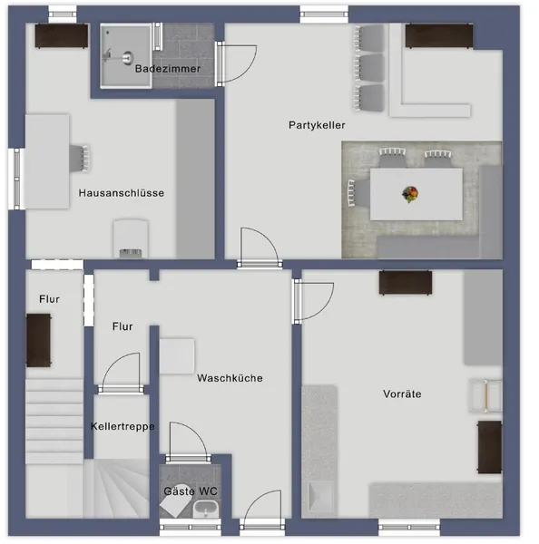 Grundriss Kellergeschoss