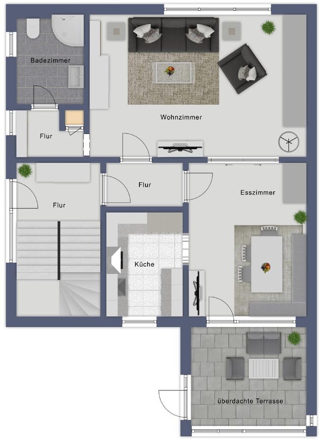 Grundriss Erdgeschoss