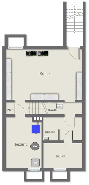 Grundriss Kellergeschoss