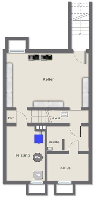 Grundriss Kellergeschoss