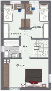 Grundriss Obergeschoss