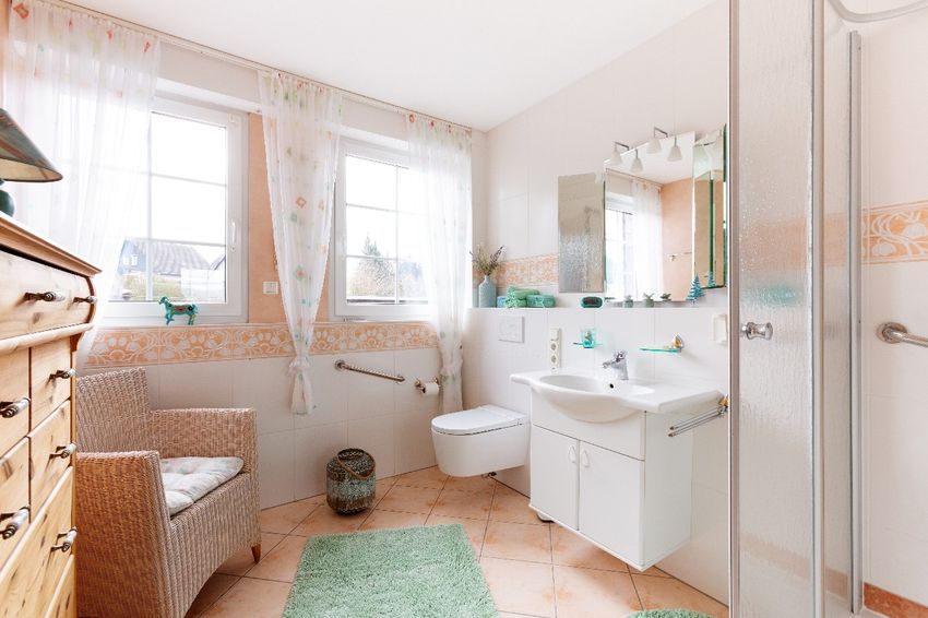 Geschmackvolles Duschbad