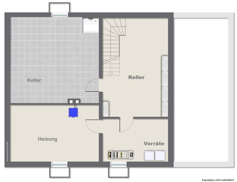 Grundriss Kellergeschoss