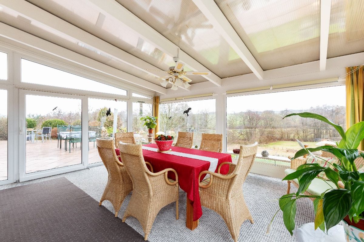 beheizbarer Wintergarten