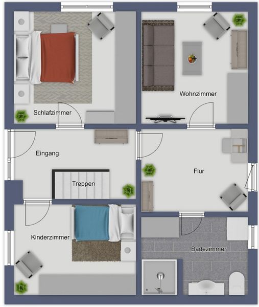 Grundriss Erdgeschoss