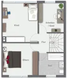 Grundriss Obergeschoss