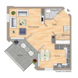 Grundriss Obergeschoss