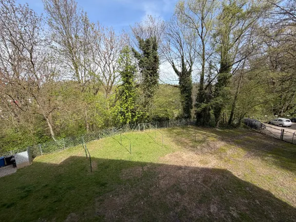 Blick aus dem Schlafzimmer