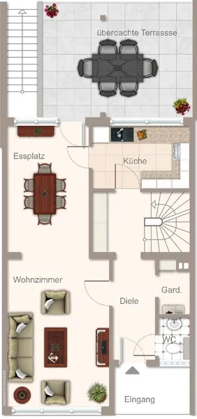 Grundriss Erdgeschoss