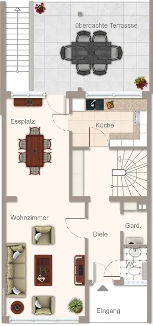 Grundriss Erdgeschoss