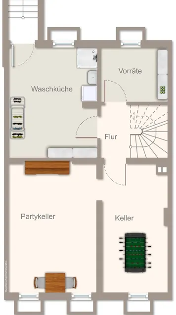 Grundriss Kellergeschoss