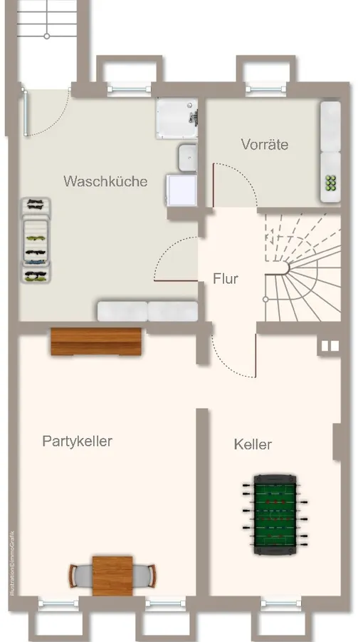 Grundriss Kellergeschoss