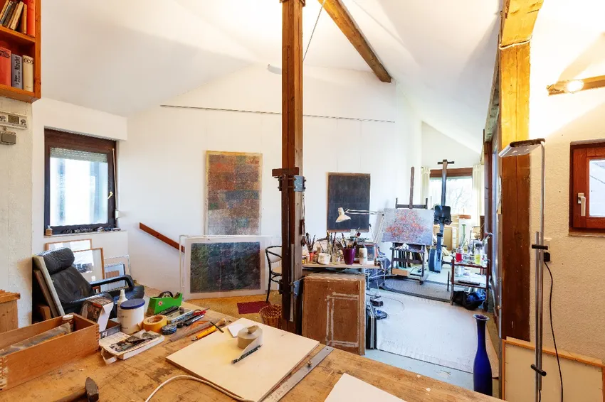Dachgeschoss (derzeit Atelier)