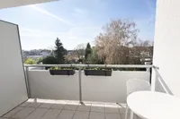 Loggia in Westausrichtung