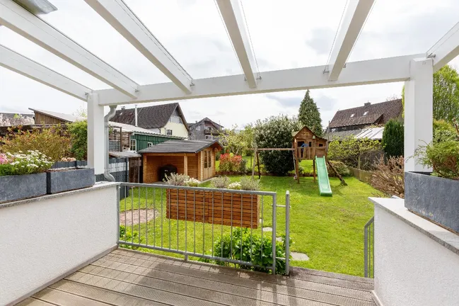Überdachte Terrasse