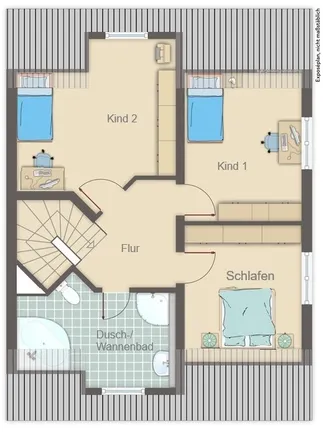 Grundriss Dachgeschoss