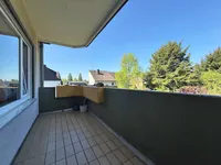 überdachter Balkon