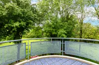 Balkon in Westausrichtung
