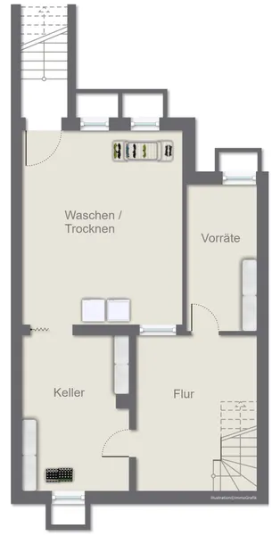 Grundriss Kellergeschoss