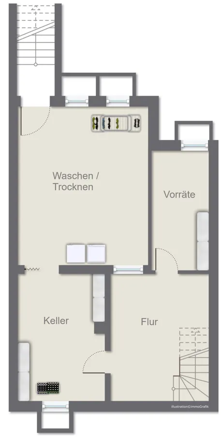 Grundriss Kellergeschoss