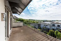 Dachterrasse mit Traumblick