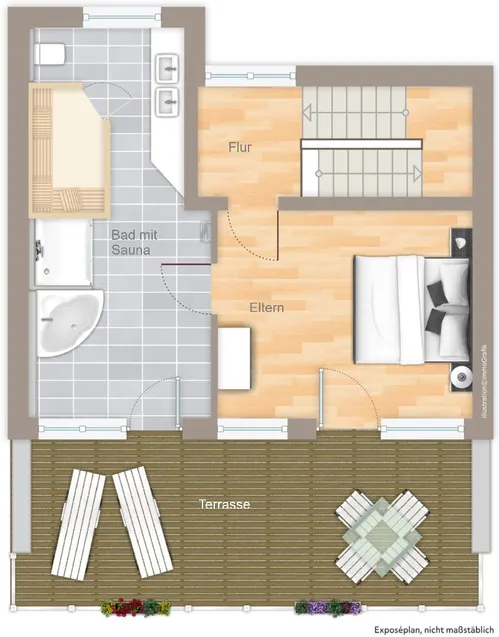 Grundriss Dachgeschoss