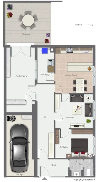 Bungalow EG (unbewohnt)