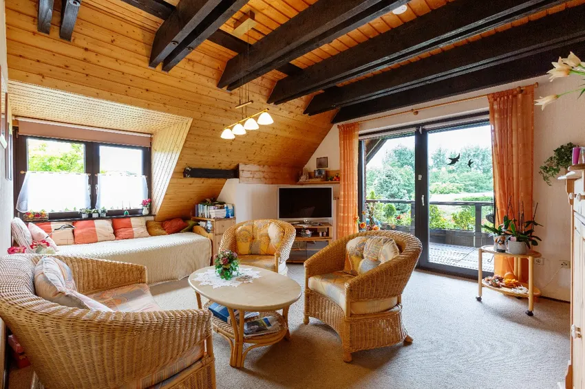 Zimmer 1 mit Balkon