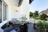 Terrasse am Wohnbereich