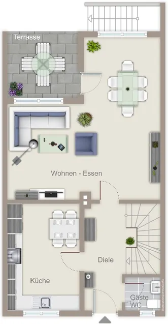 Grundriss Erdgeschoss