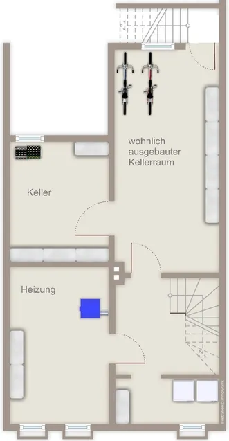 Grundriss Kellergeschoss