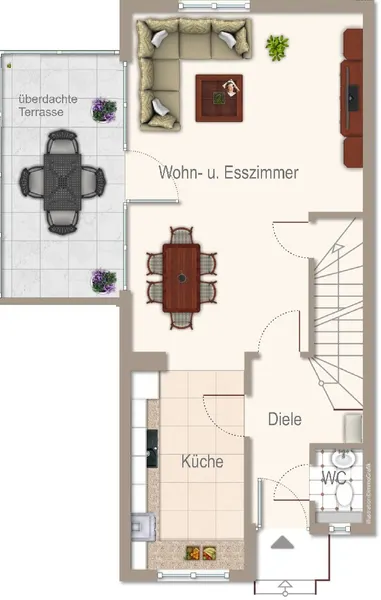 Grundriss Erdgeschoss