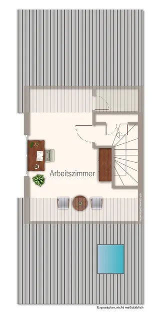 Grundriss Spitzboden