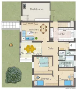 Grundriss Erdgeschoss