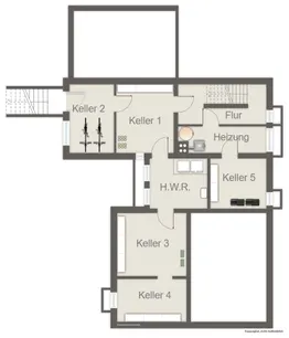 Grundriss Kellergeschoss
