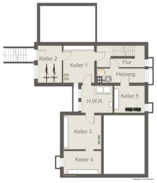 Grundriss Kellergeschoss