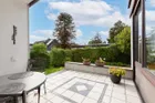 Teilüberdachte Terrasse