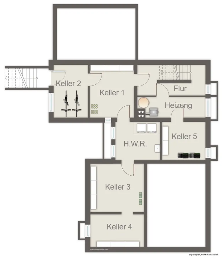 Grundriss Kellergeschoss
