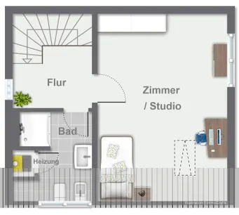 Grundriss Dachgeschoss
